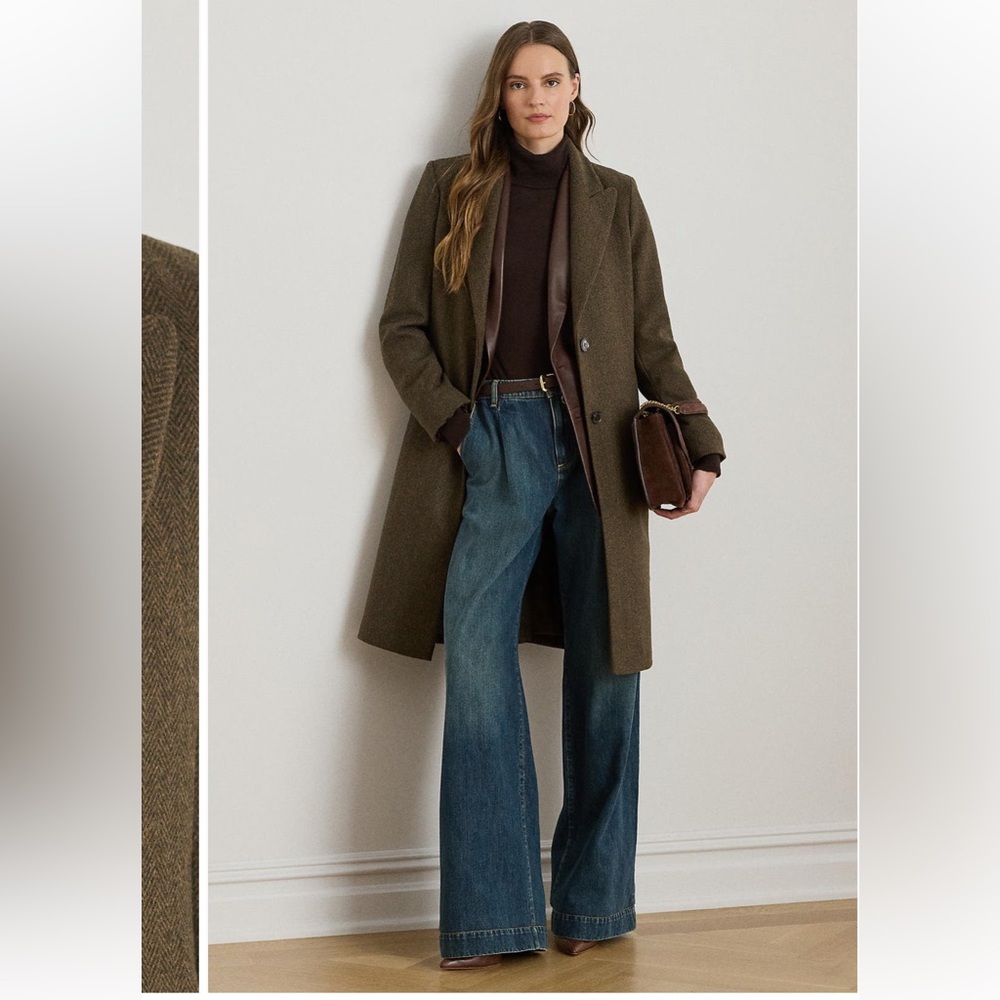 Lauren Ralph Lauren Peak Lapel Coat